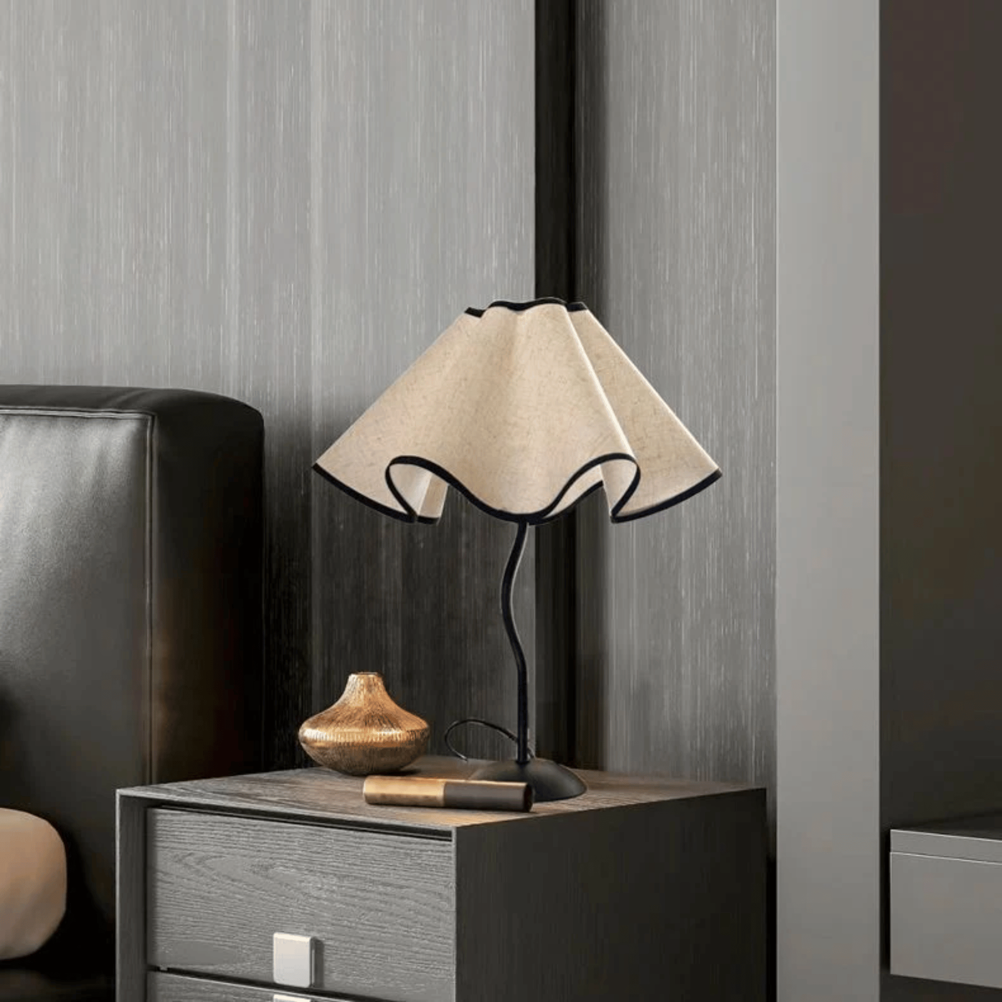 Handcrafted Nordic Petal Table Lamp 3 Light Tones, Lamps, Blomly LED