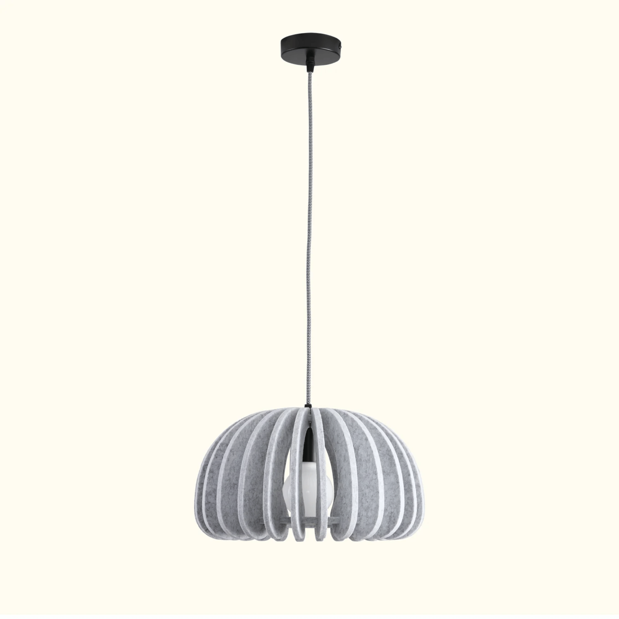 Modern Acoustic Felt Pendant Light — Dampa Skonne, Ceiling Fixtures