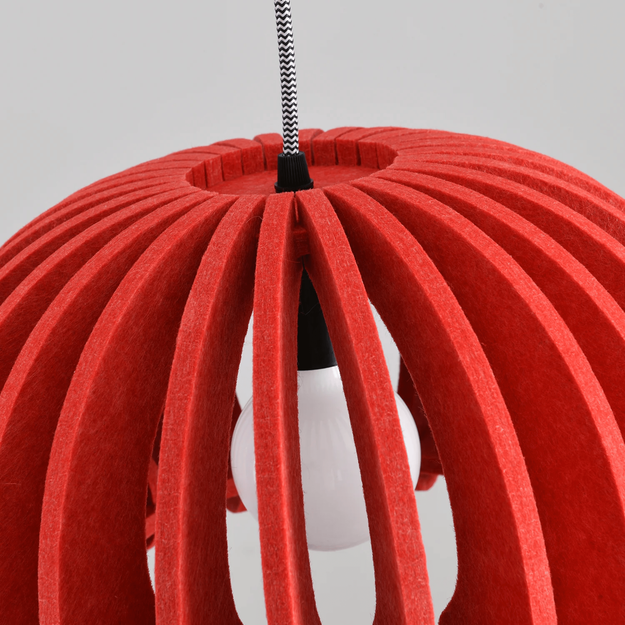 Modern Acoustic Felt Pendant Light — Dampa Skonne, Ceiling Fixtures