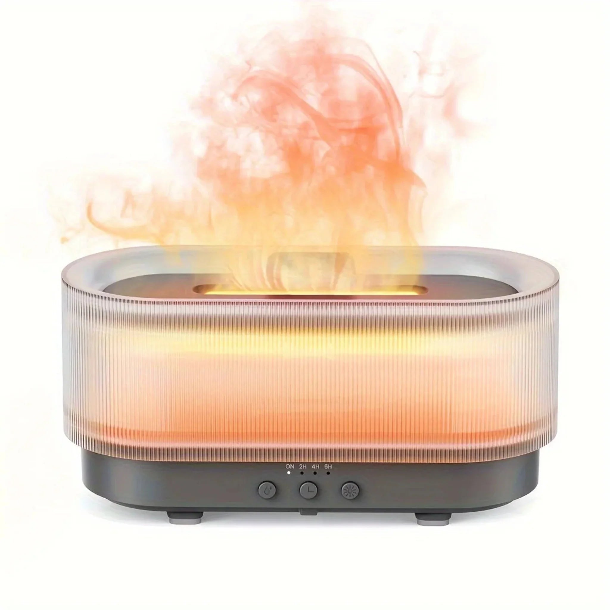 USB Ultrasonic Aromatherapy Humidifier with Timer, Gray, Humidifiers, Dimmra Cool Mist