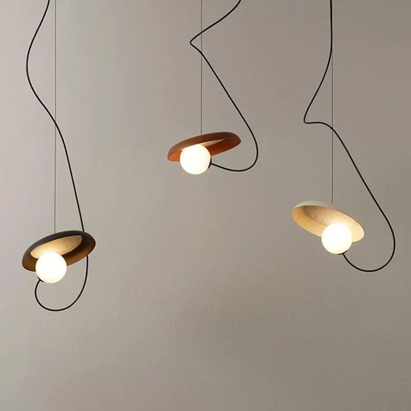 Dregla Magnetic Pendant — Modern Black Ceiling Light, Fixtures, Industrial