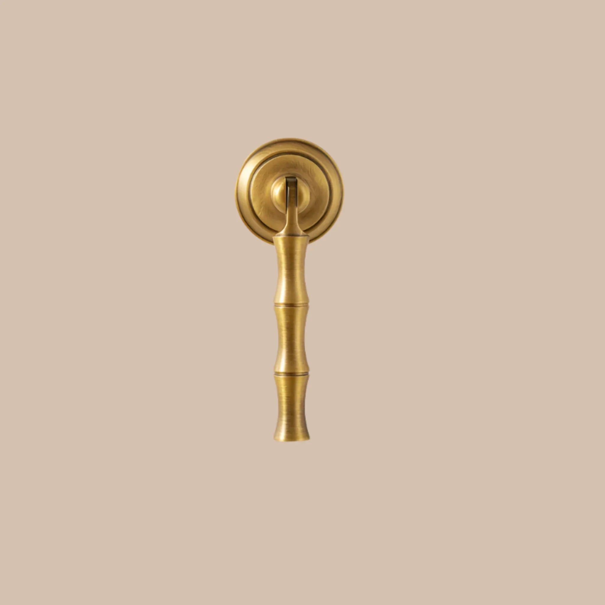 Solid Antique Brass Drawer Pulls Mid-Century Style, Modra, Cabinet Knobs & Handles, Driva