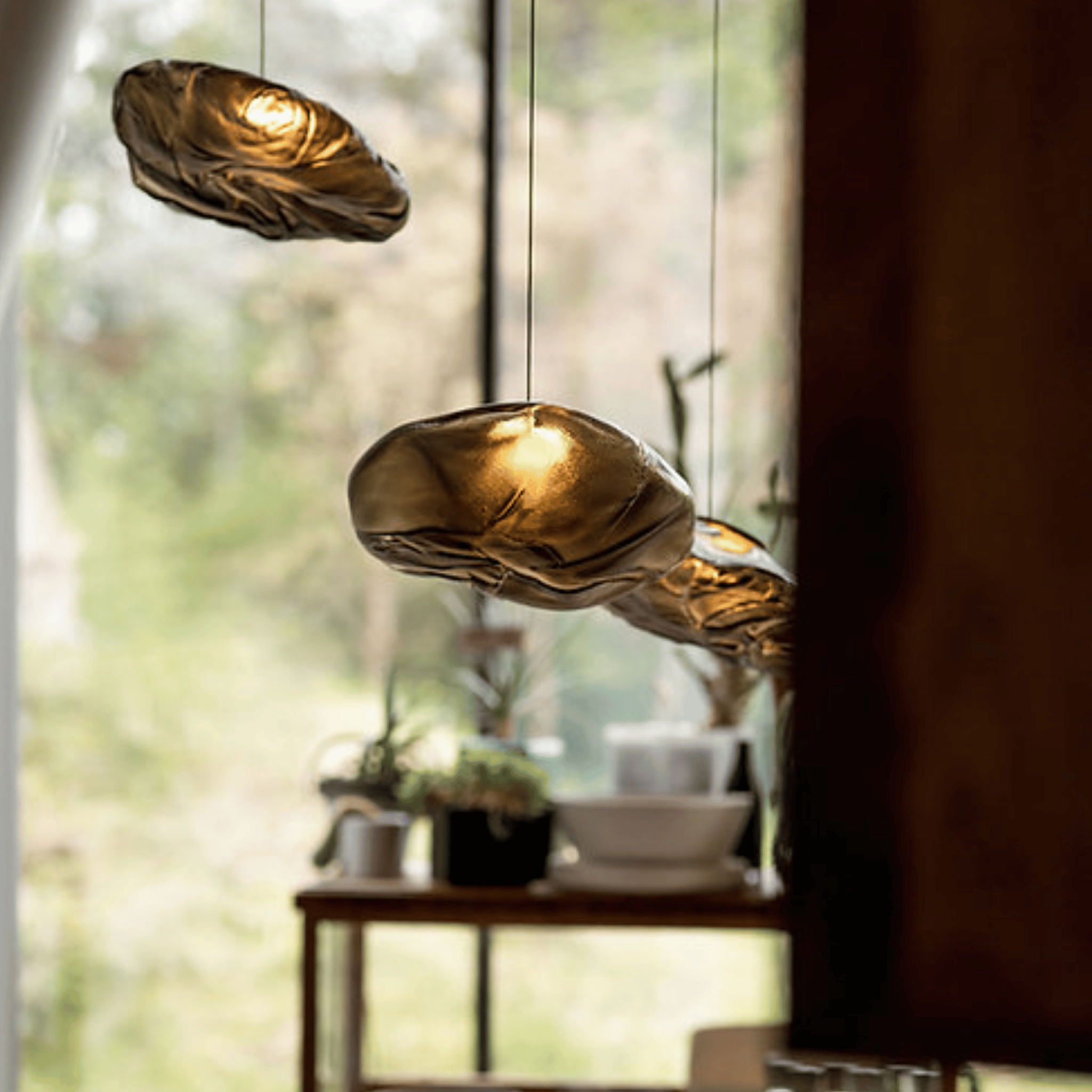 Nordic Cloud Glass Pendant Light for Modern Homes, Ceiling Fixtures, Driva Sculptural