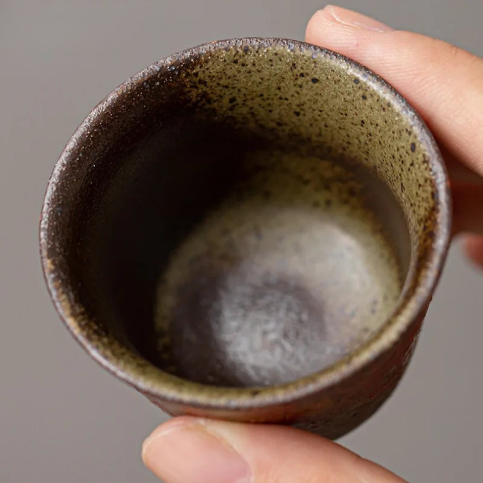 Elda Jianzhan Ceramic Teacup Set Kiln-Change 6pc, Drinkware Sets