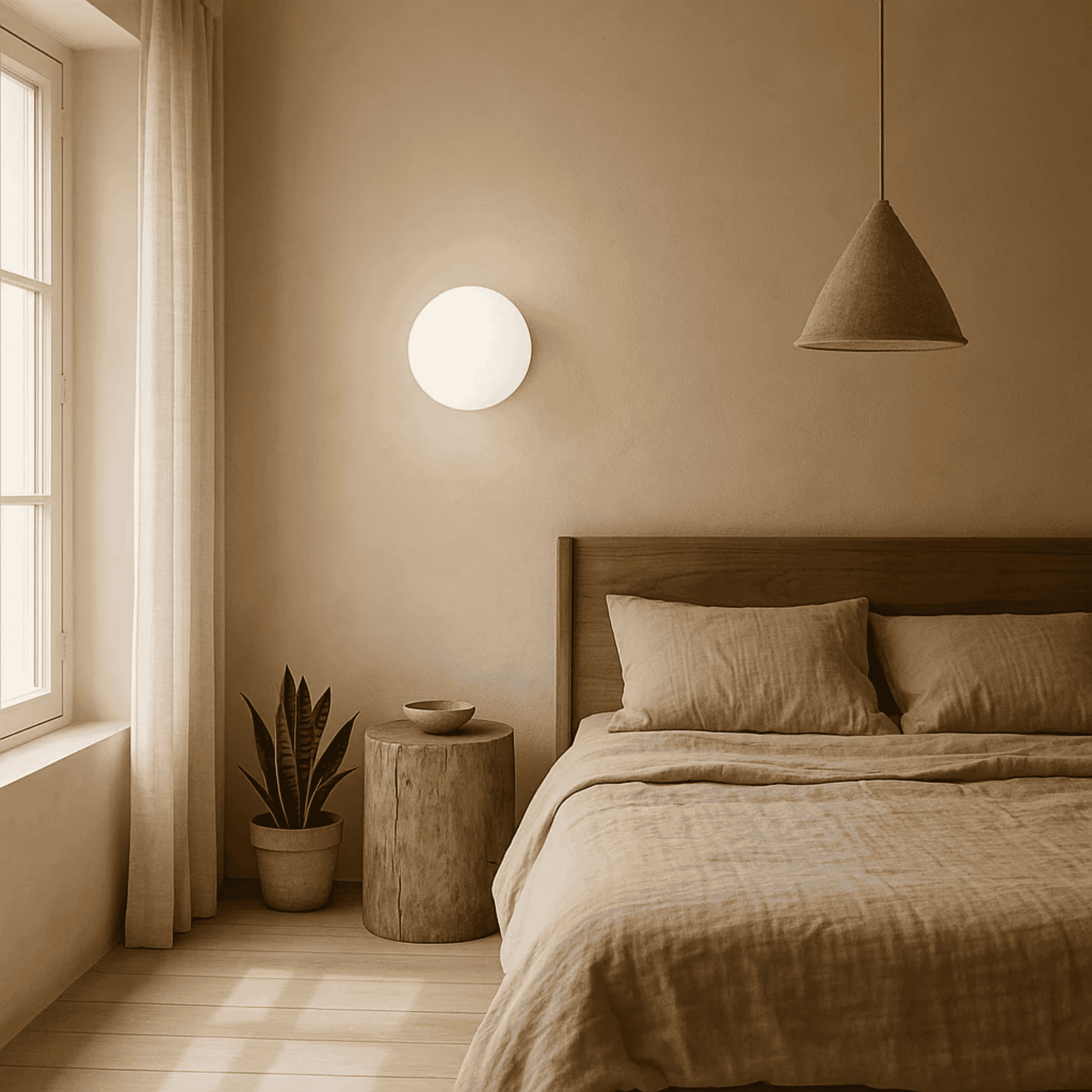 Glodra Scandinavian Glass Globe Wall Sconce Skonne, Light Fixtures, Nordic Frosted