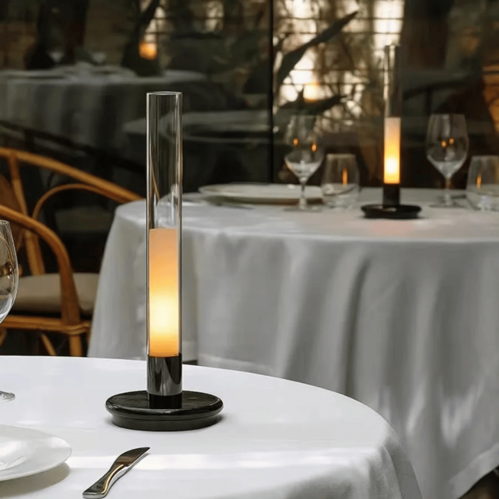 Nordic USB Rechargeable Touch Table Lamp Warm LED, Lamps, Glödara