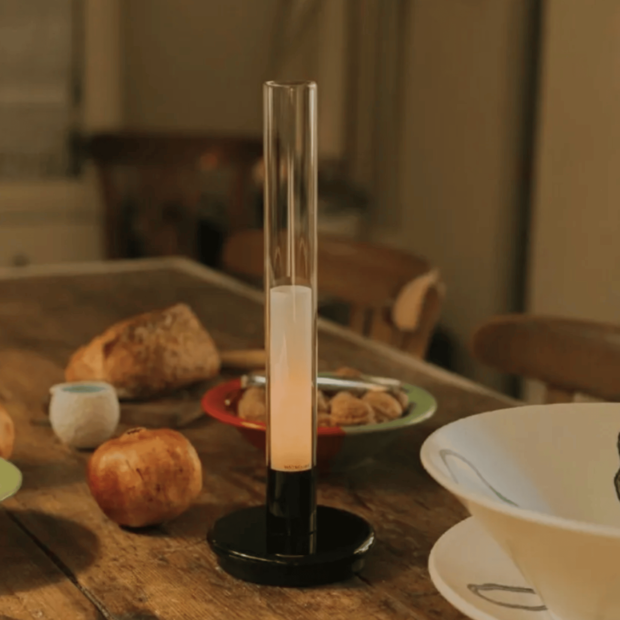 Nordic USB Rechargeable Touch Table Lamp Warm LED, Lamps, Glödara