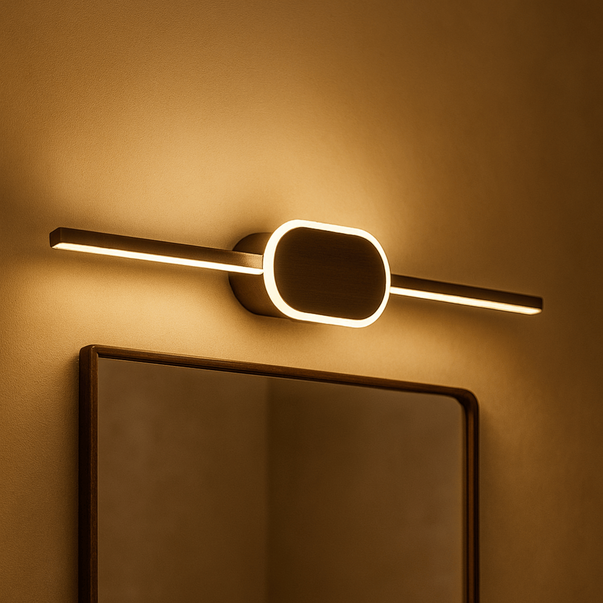 White Minimalist LED Wall Sconce Scandinavian Style, Light Fixtures, Hvita Modern