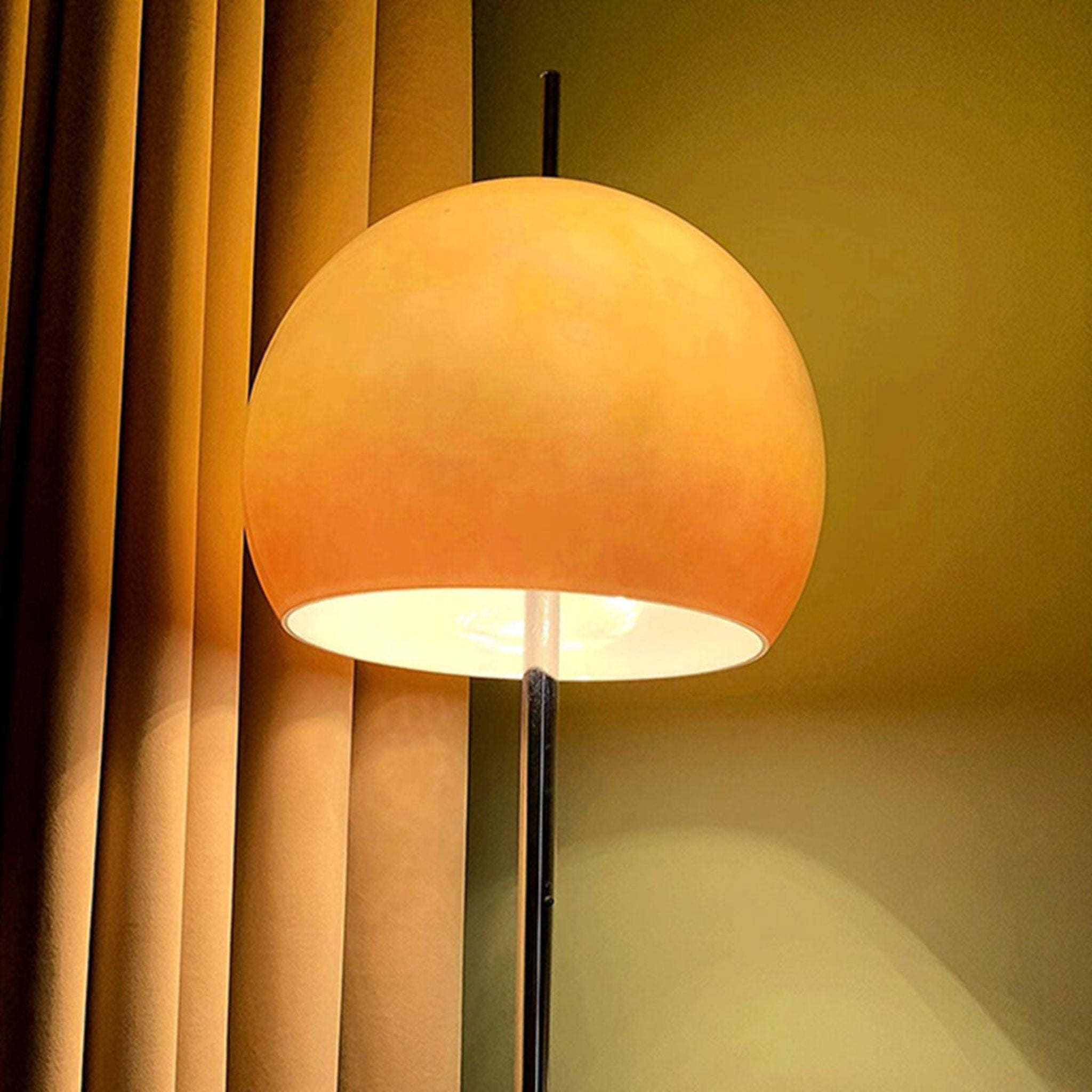 Kupol Retro Mushroom Floor Lamp Warm Ambient Light, Lamps, Stained Glass
