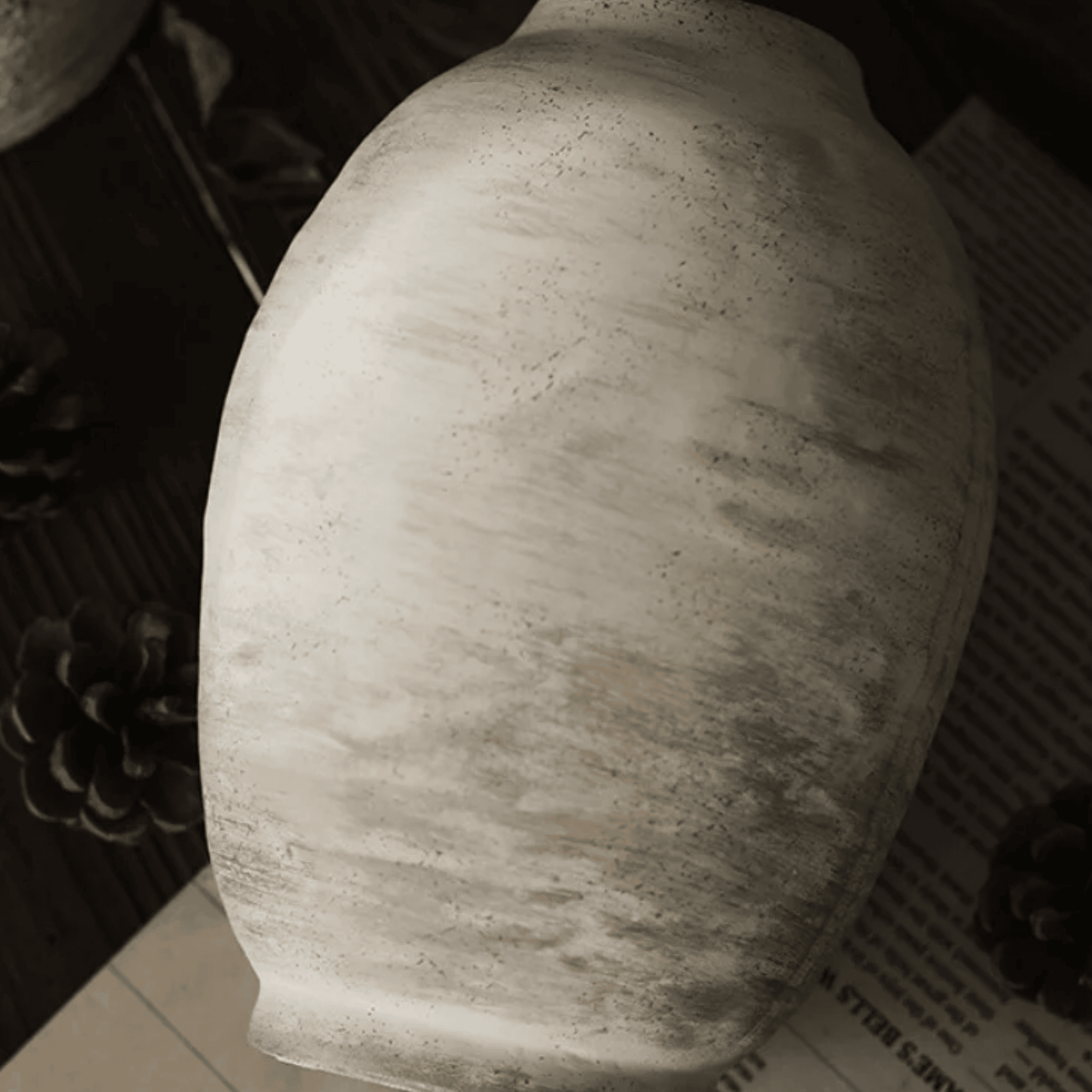 Leirvik Artisan Ceramic Vase for Nordic Home Decor, Vases, Rustic Handmade