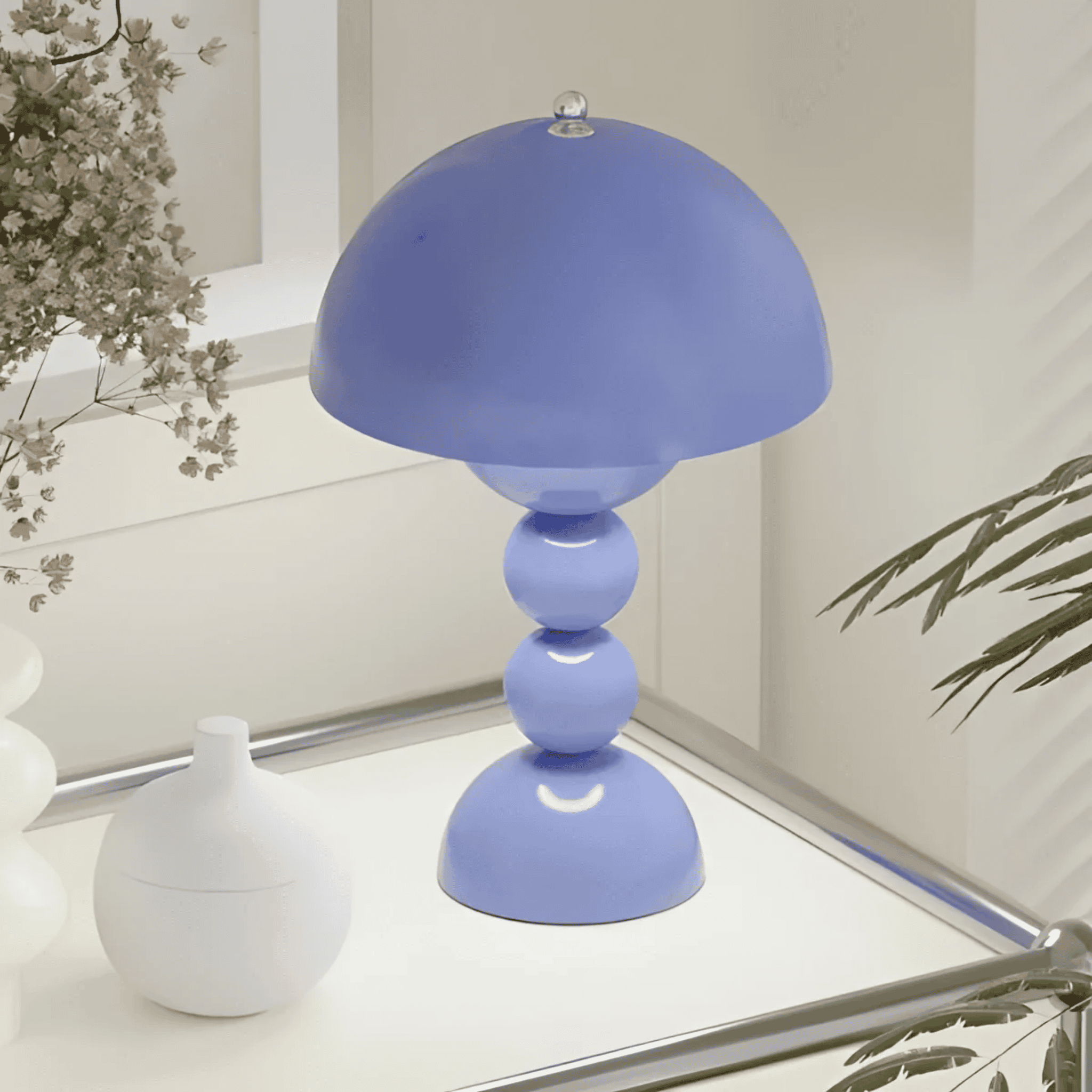 Lysa Nordic Touch LED Table Lamp — 3 Light Modes, Lamps,
