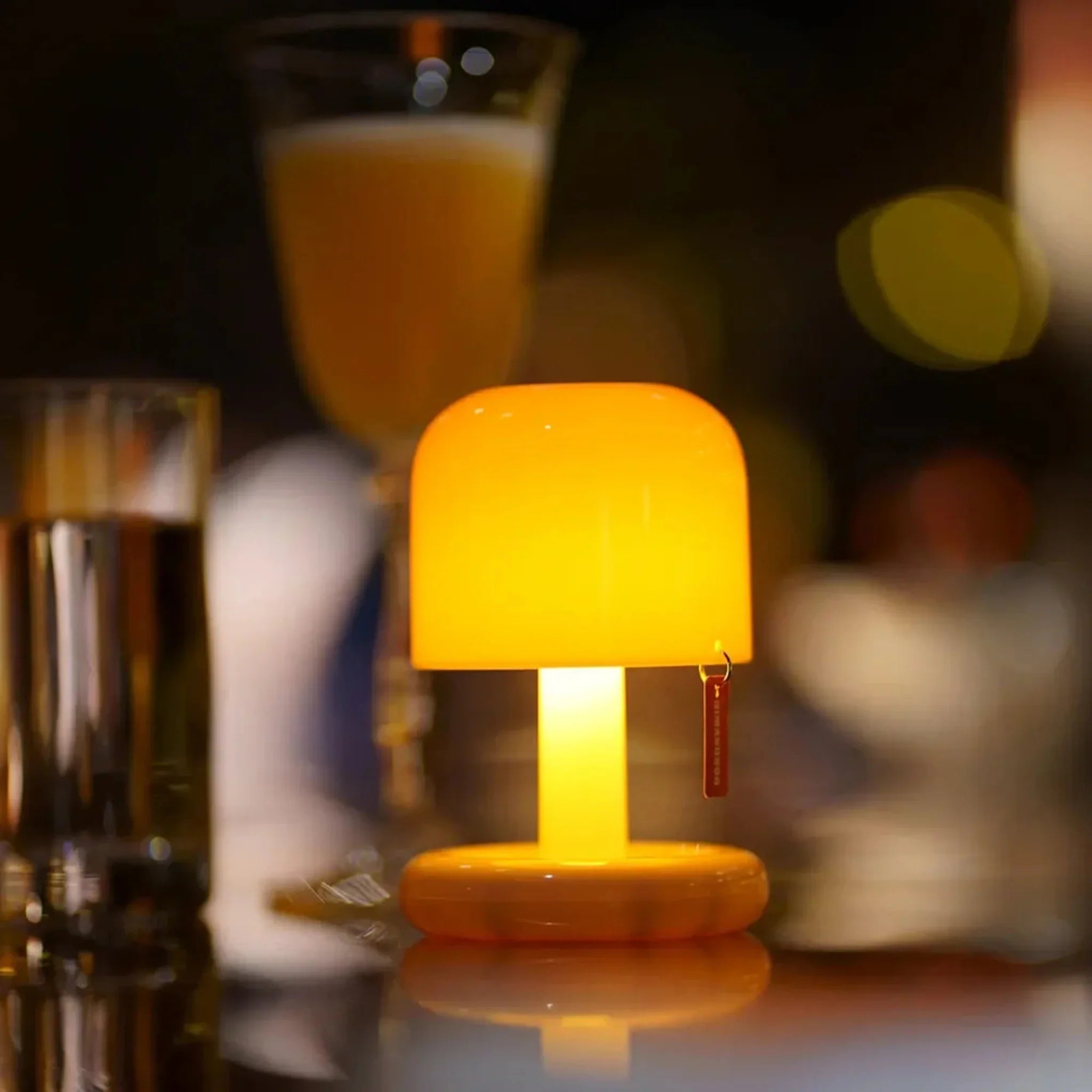 Mykla Mini Mushroom Lamp - Dimmable USB Night Light, Table Lamps, Rechargeable