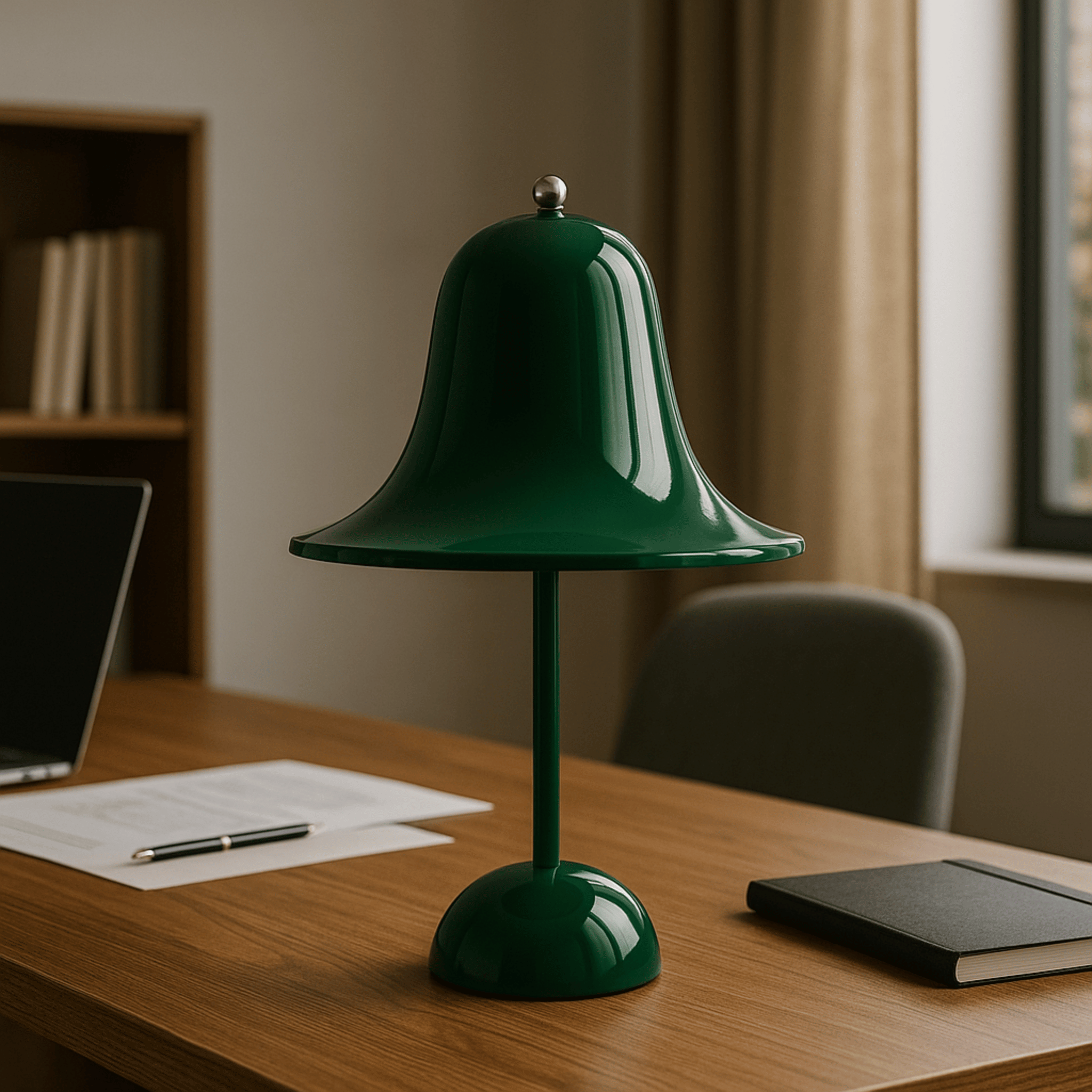 Cordless LED Table Lamp with Touch Dimmer | Skonne, Green, Lamps, Ringla Rechargeable
