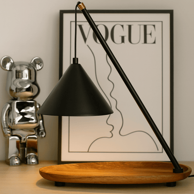 Metal Candle Warmer Lamp Nordic Ambient Table, Lamps, Solvar Light