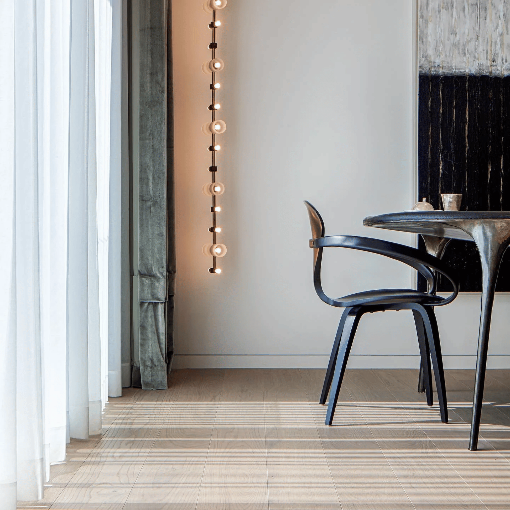 Stralvik Long Pendant Light Modern LED Gold, Ceiling Fixtures, Linear