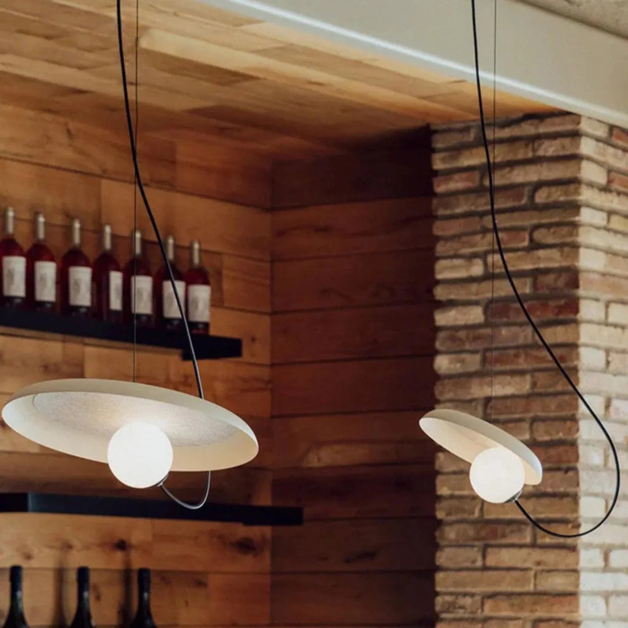 Trekka Magnetic Pendant Light White Adjustable Cord, Cold / Small, Ceiling Fixtures