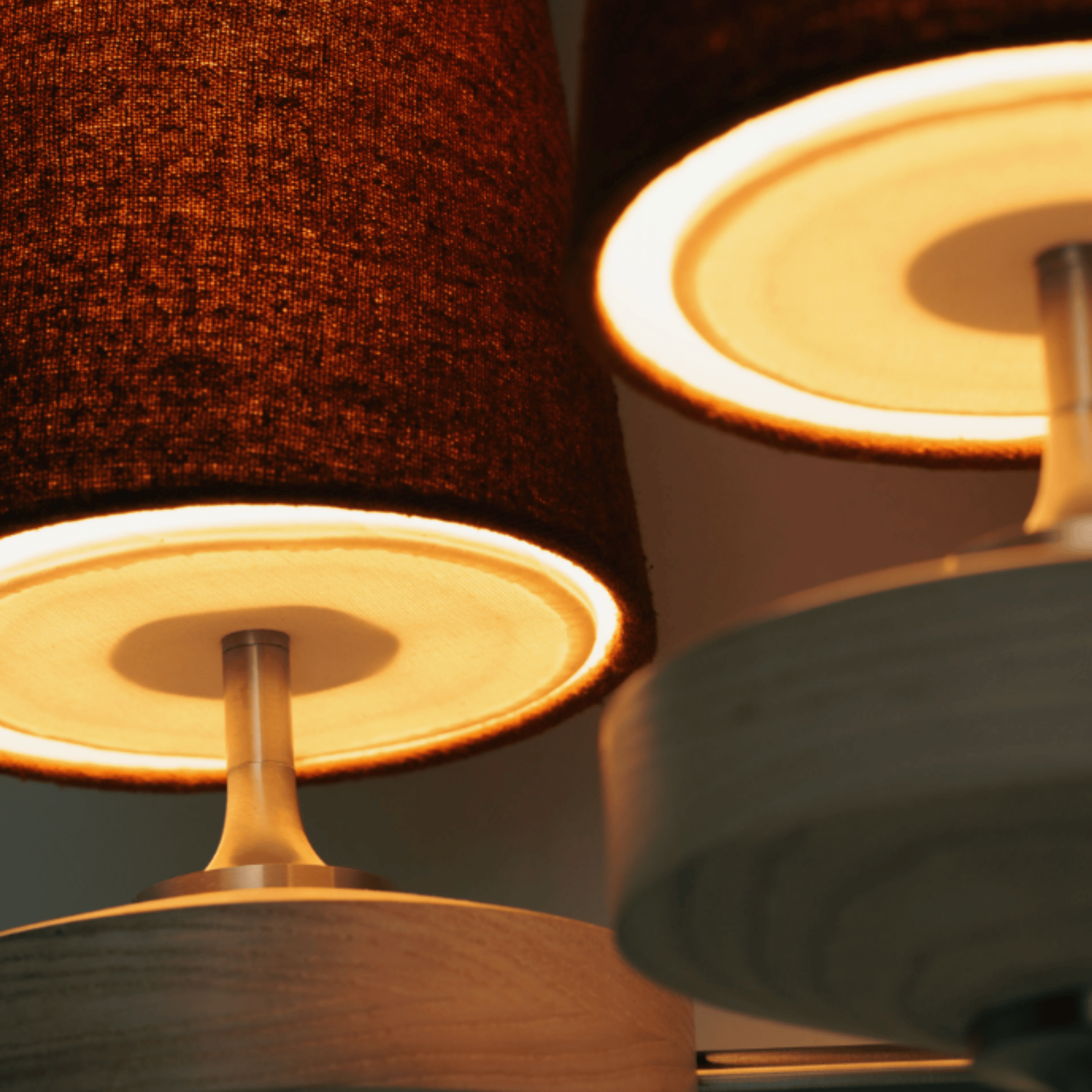 Tviljo Dual Fabric LED Wall Lamp Warm Nordic, Light Fixtures