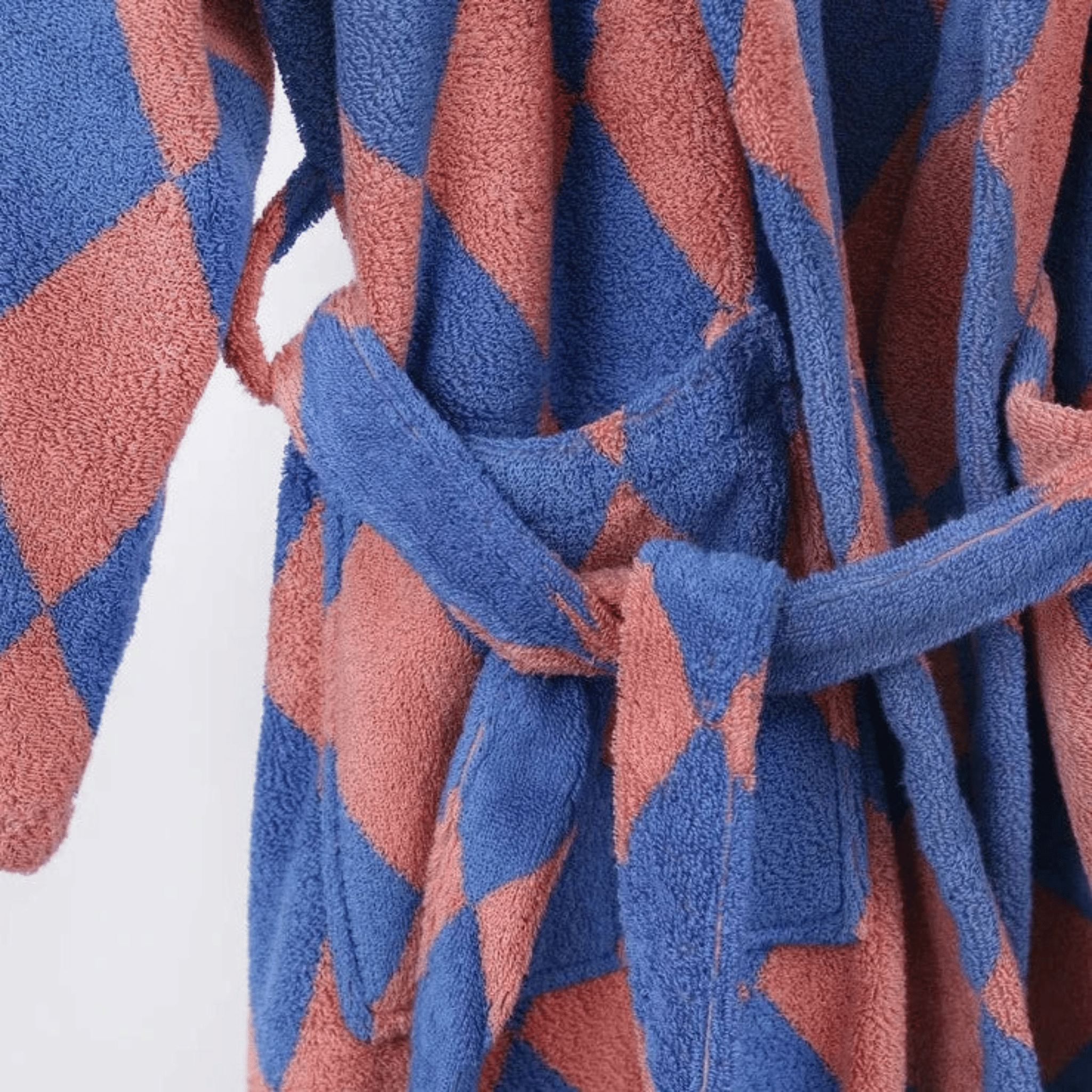 Organic Cotton Jacquard Bathrobe — Spa Hotel Feel, Robes, Vevra Luxury