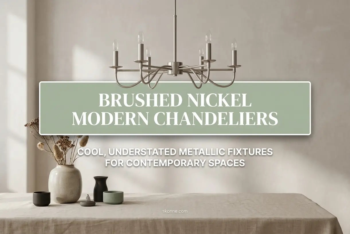 brushed-nickel-modern-chandelier