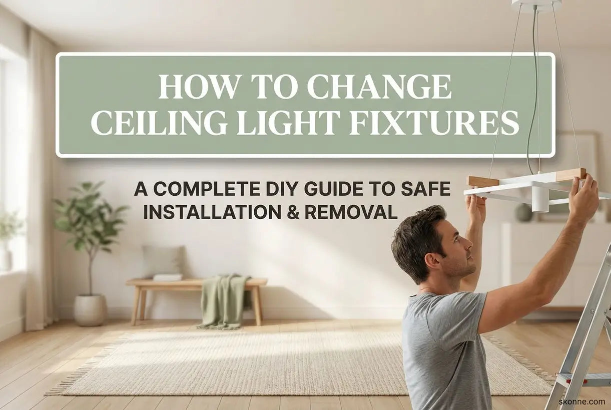 how-to-change-ceiling-light