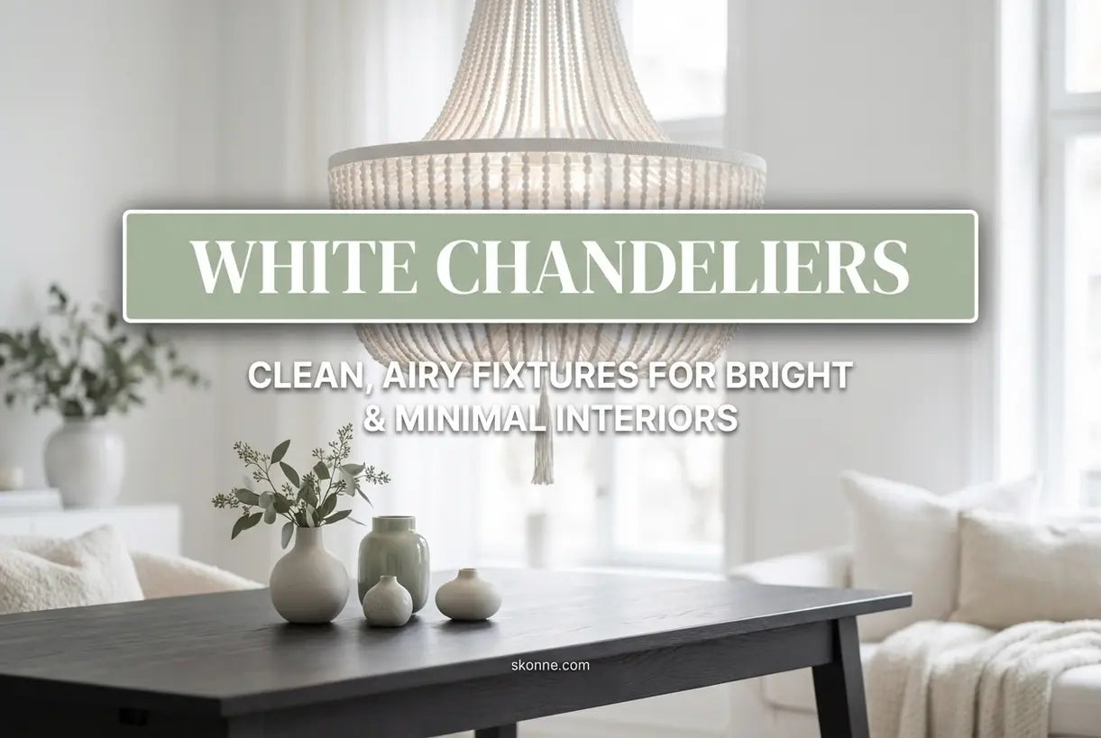 white-chandelier-minimal-interiors