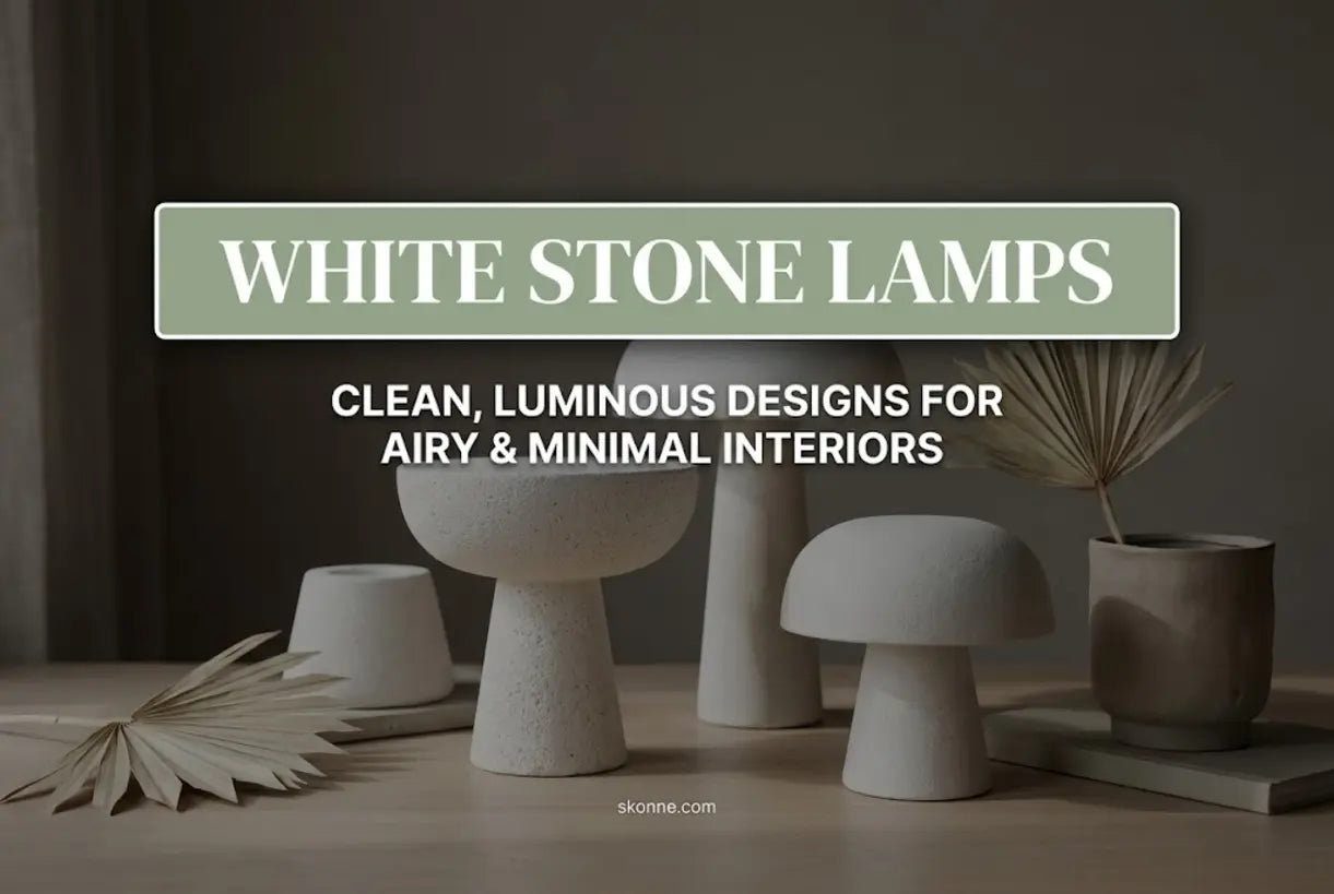 white-stone-lamp-designs