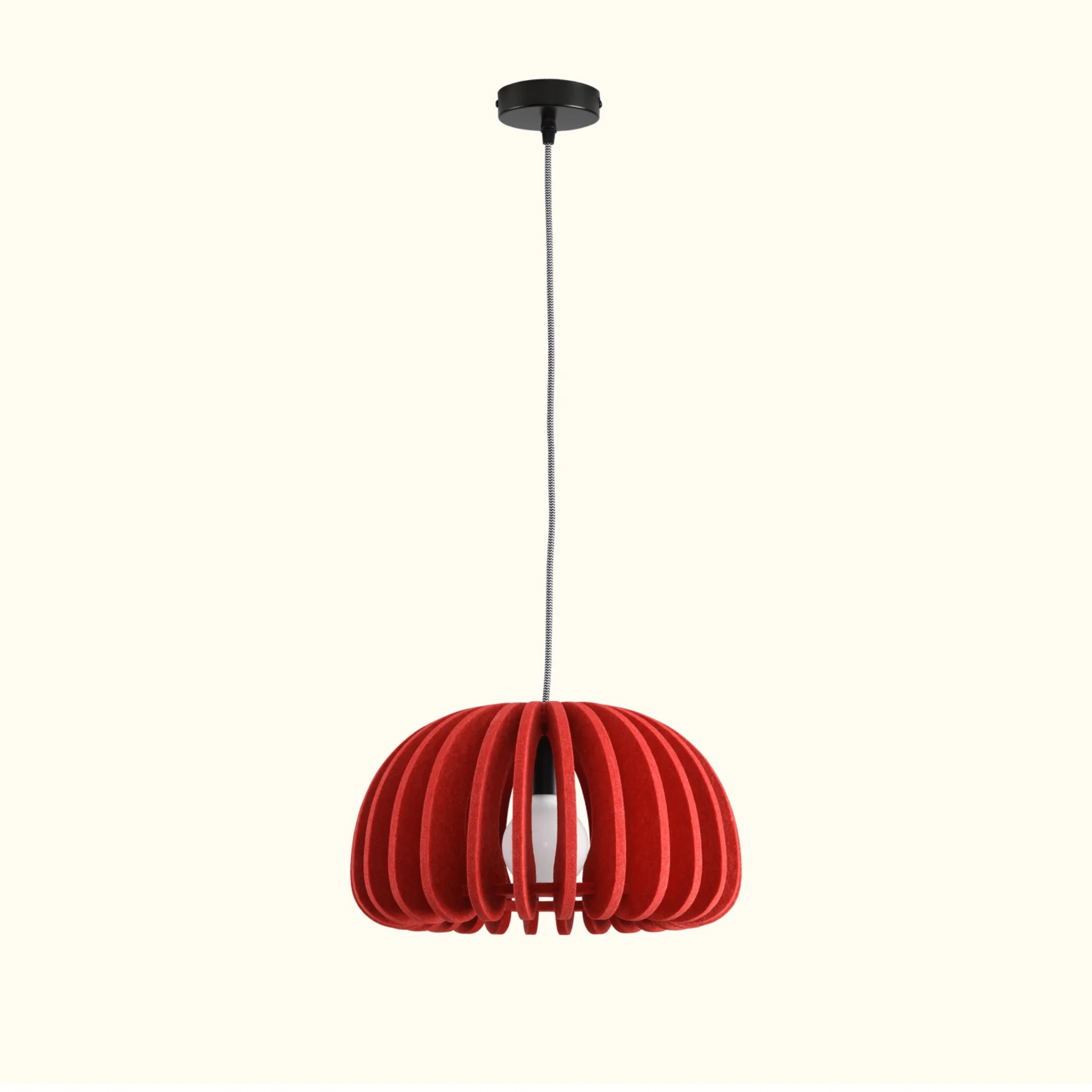 Modern Acoustic Felt Pendant Light — Dampa Skonne, Ceiling Fixtures