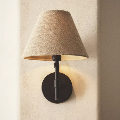 Translation missing: de.Wabi-Sabi Rustic Iron Wall Lamp – Handcrafted Sconce, Light Fixtures, Eldorm
