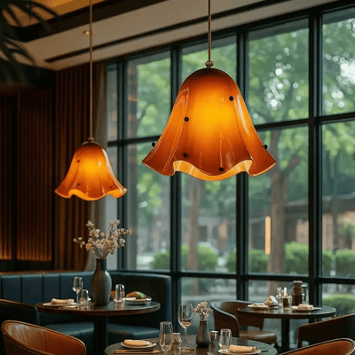 Translation missing: de.Colorful Glass Pendant Light – Nordic Art Deco LED, Ceiling Fixtures, Farglys