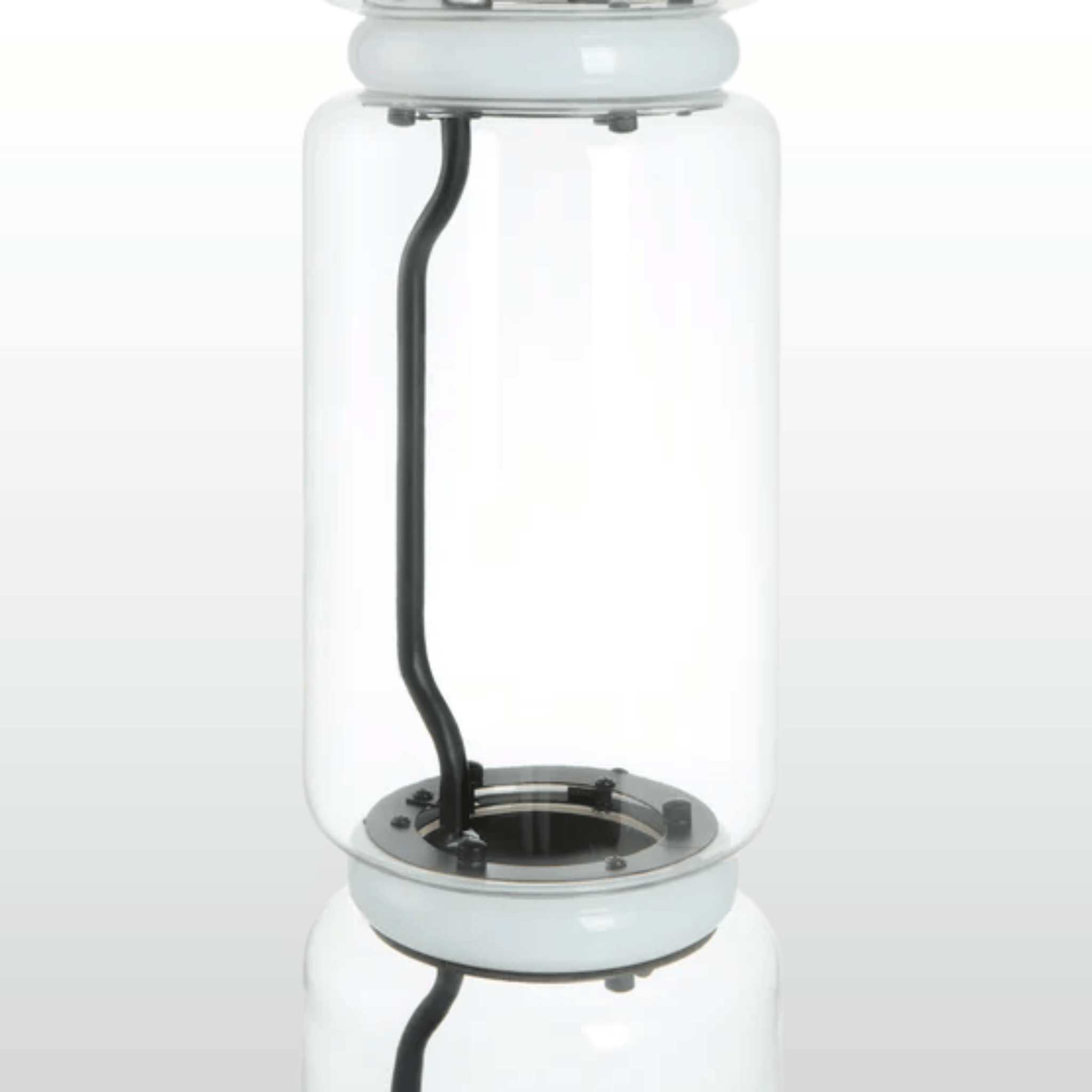 Glaseld Sculptural Glass Floor Lamp for Living Room, Lamps, Hand-Blown
