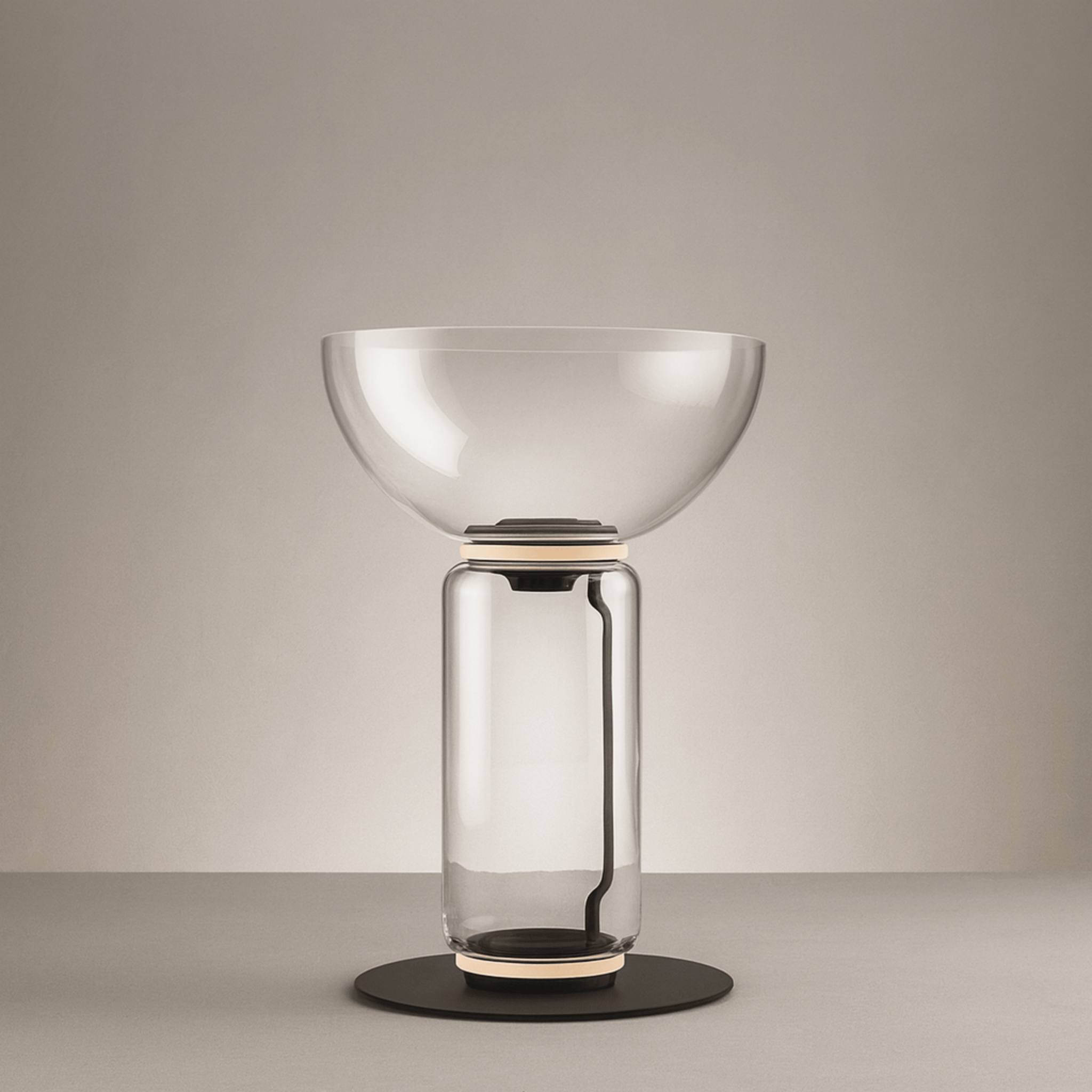 Glaseld Sculptural Glass Floor Lamp for Living Room, Lamps, Hand-Blown