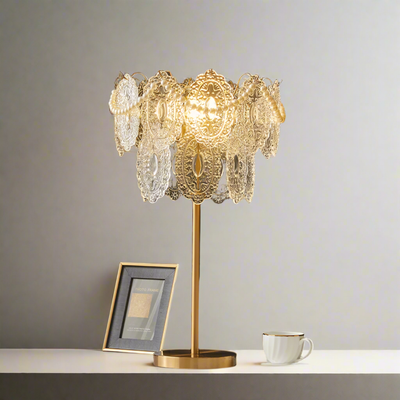 Translation missing: de.Crystal Table Lamp with LED and Touch Control Skonne, Floor Lamps, Glitra Faceted Ambient