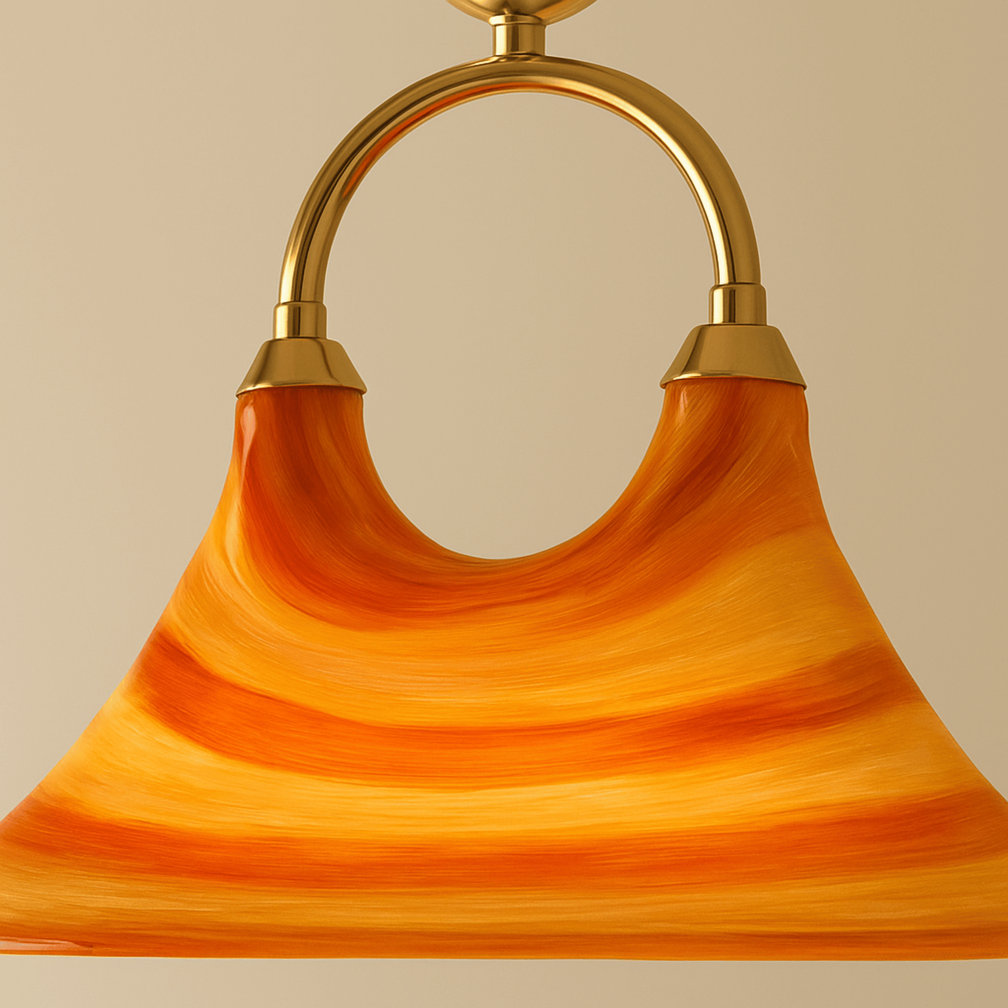 Modern Acrylic Horn Pendant Light for Dining Room, Ceiling Fixtures, Gloda Lamp