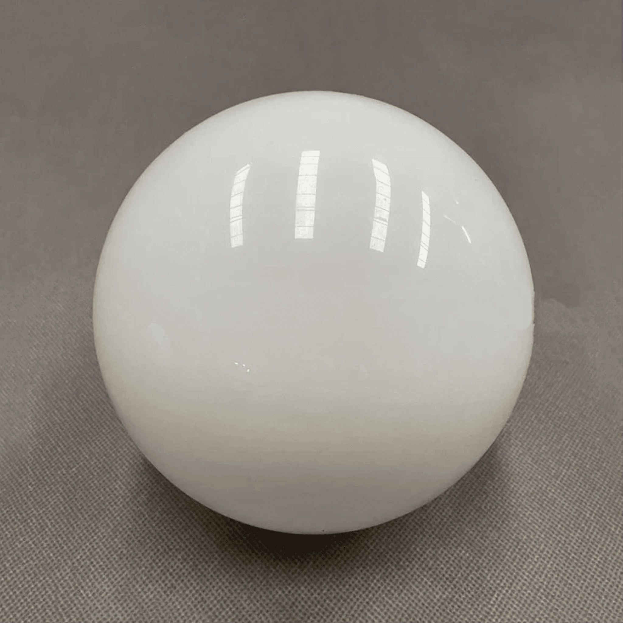 Glodra Scandinavian Glass Globe Wall Sconce Skonne, Glossy 12cm / Warm Light, Fixtures, Nordic Frosted