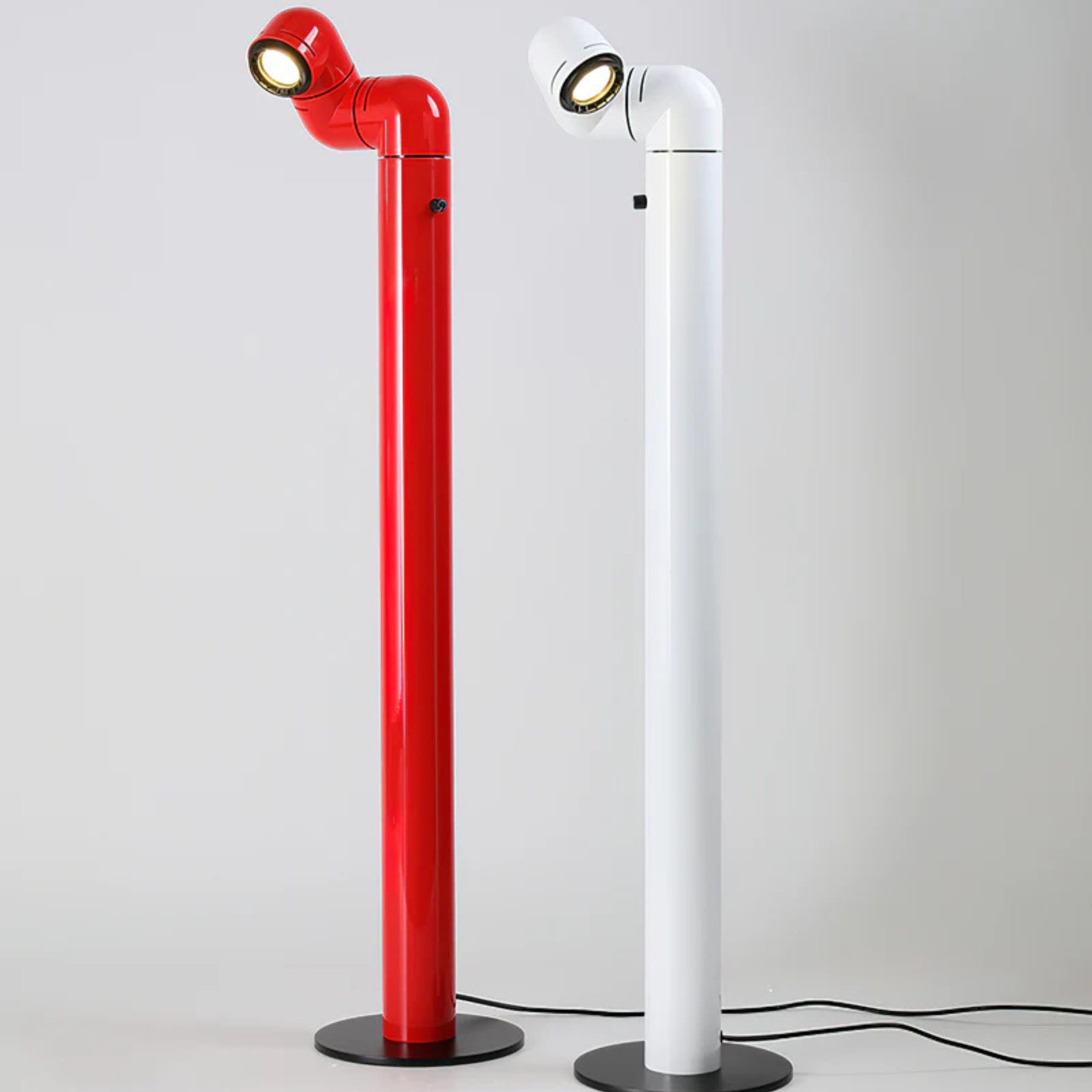 Art Deco Floor Lamp with Dual Ambient Lighting, Lamps, Glöda