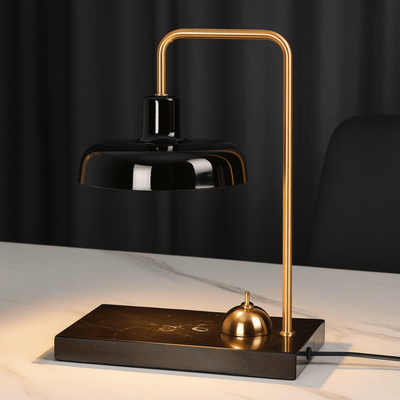 Translation missing: de.Marble Wax Warmer Lamp – Aromatherapy & Ambiance, Table Lamps, Glödra Nordic Candle Book