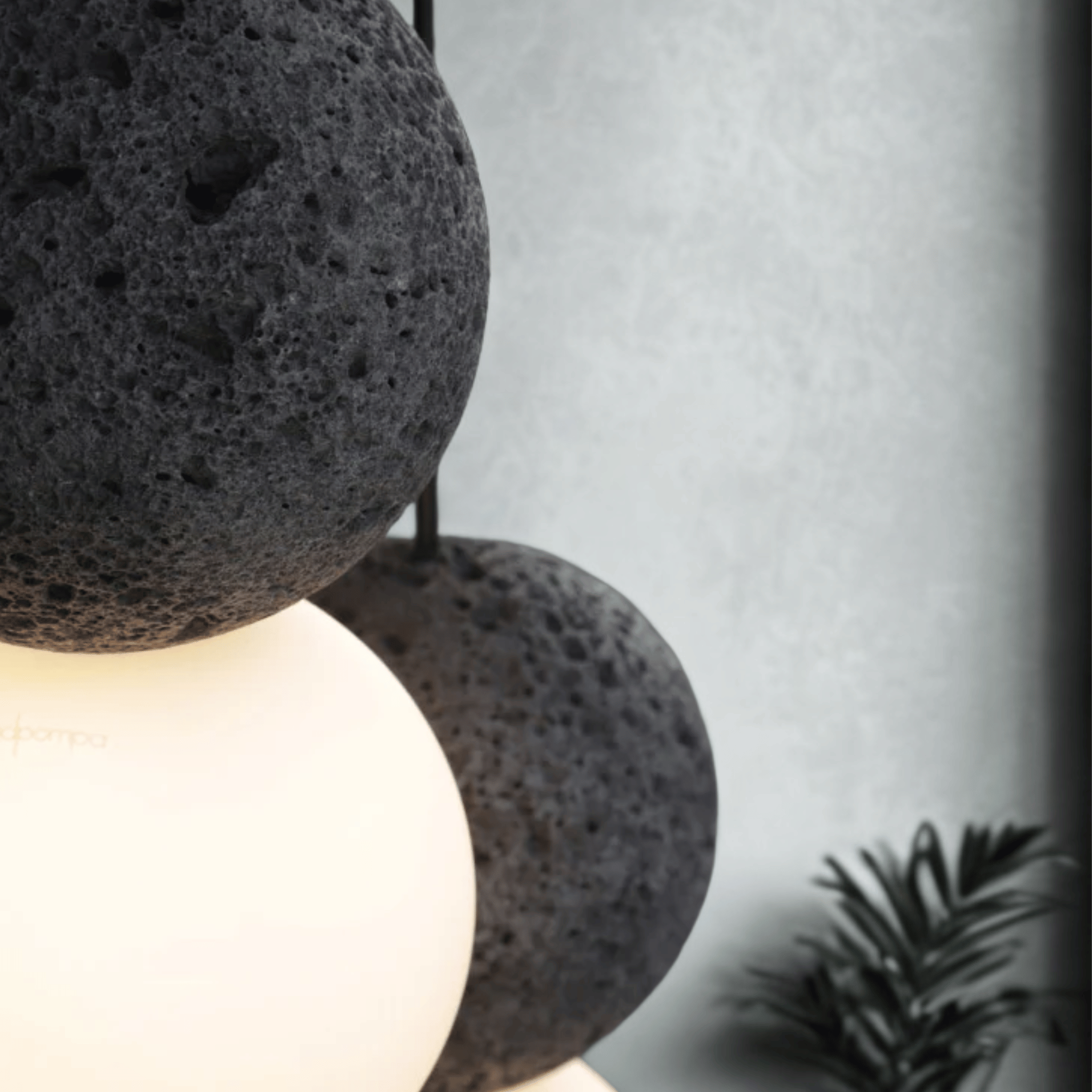 Nordic Terrazzo Pendant Light for Dining and Bedroom, Ceiling Fixtures, Grusten Minimalist