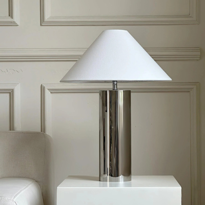 Translation missing: de.Modern Stainless Steel Table Lamp Sculptural Design, Lamps, Hattvik