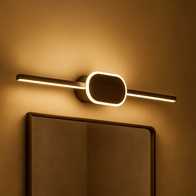 Translation missing: de.White Minimalist LED Wall Sconce Scandinavian Style, Light Fixtures, Hvita Modern