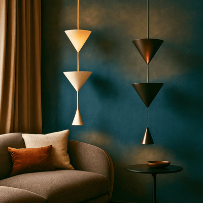 Translation missing: de.Kjella Modern Cone Pendant Light – 3 Heads Metal, Ceiling Fixtures, 3-Head
