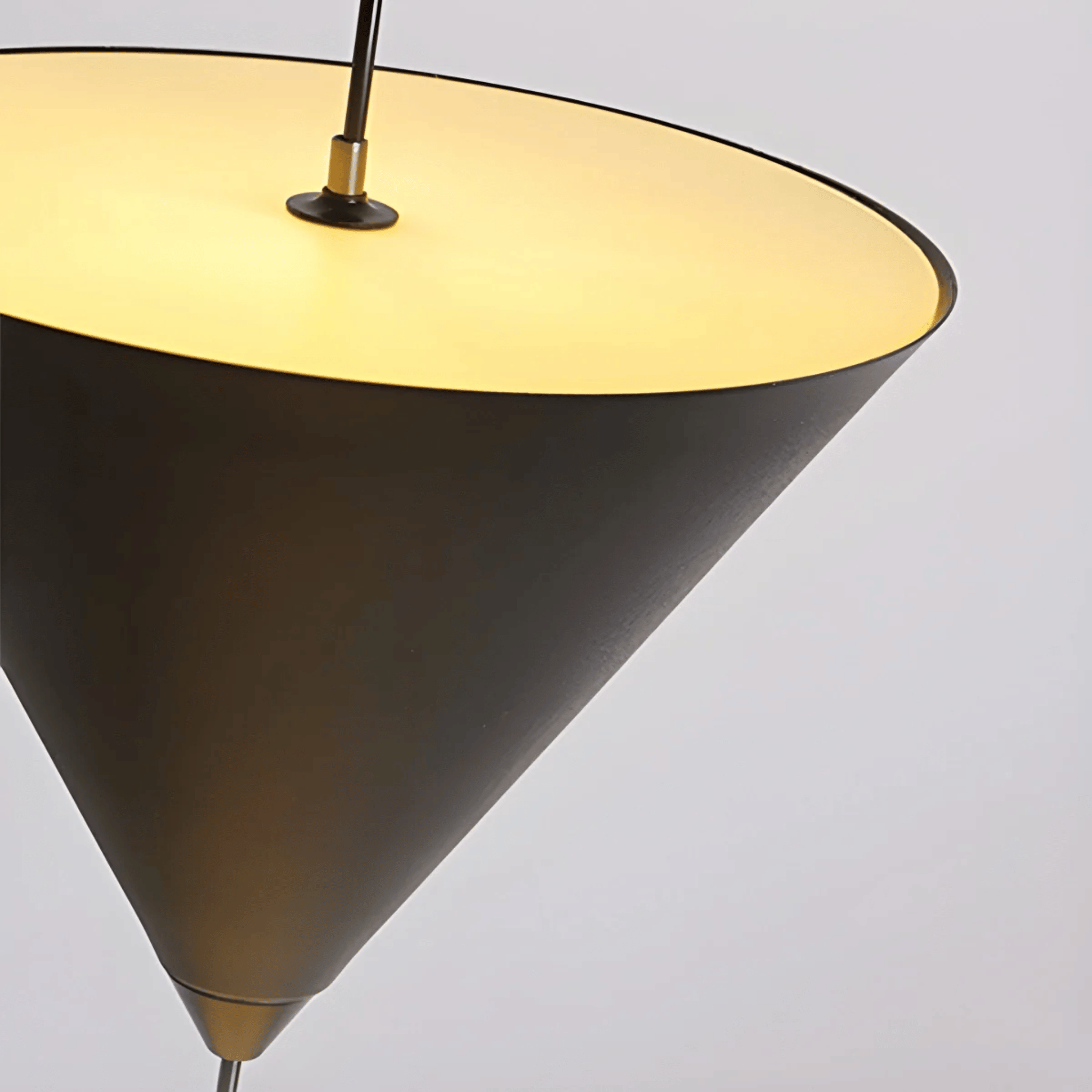 Kjella Modern Cone Pendant Light – 3 Heads Metal, Ceiling Fixtures, 3-Head
