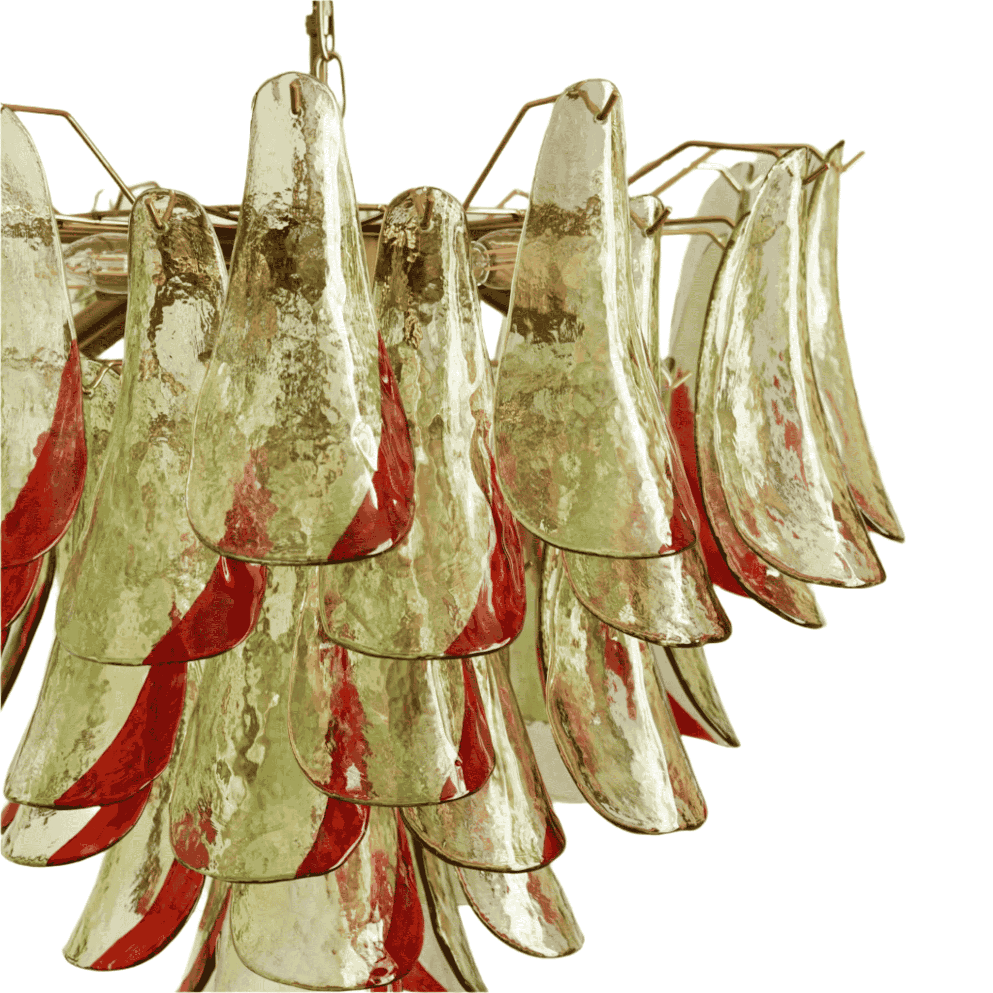 Nordic K9 Crystal Glass Chandelier with Gold Frame, Chandeliers, Klarglod Dimmable