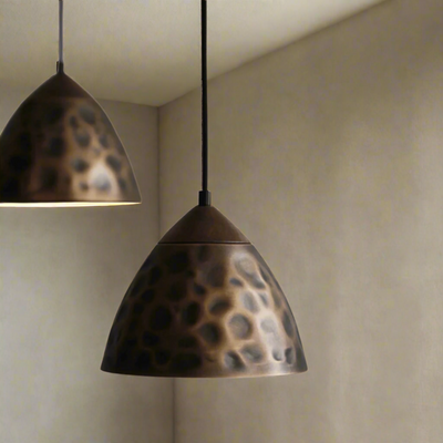 Translation missing: de.Nordic Copper Pendant Light Walnut Accent for Home, Velar, Ceiling Fixtures, Kobbra with Detail