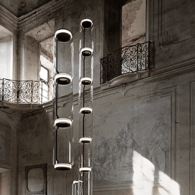 Translation missing: de.Kolna Glass Pendant Light Minimalist Nordic Decor, Ceiling Fixtures, Hand-Blown Cylinder