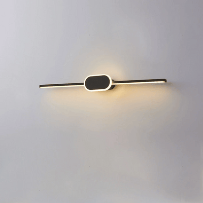 Translation missing: de.Kveld Black LED Wall Sconce for Mirrors and Vanity, L23.6’’, Light Fixtures, Minimalist Mirror