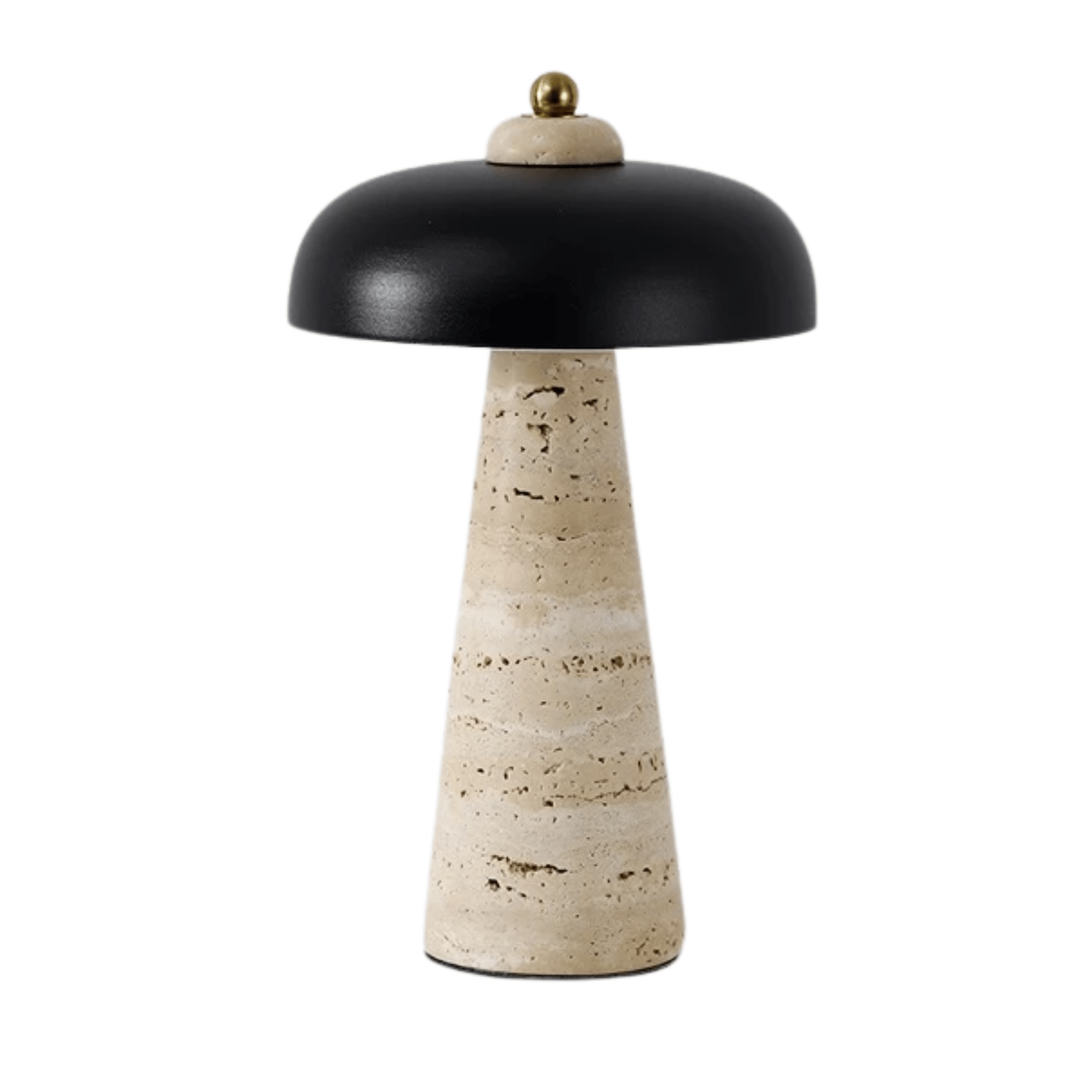 Natural Stone Wireless Dimmable Table Lamp Skonne, Lamps, Kveldstein Rechargeable