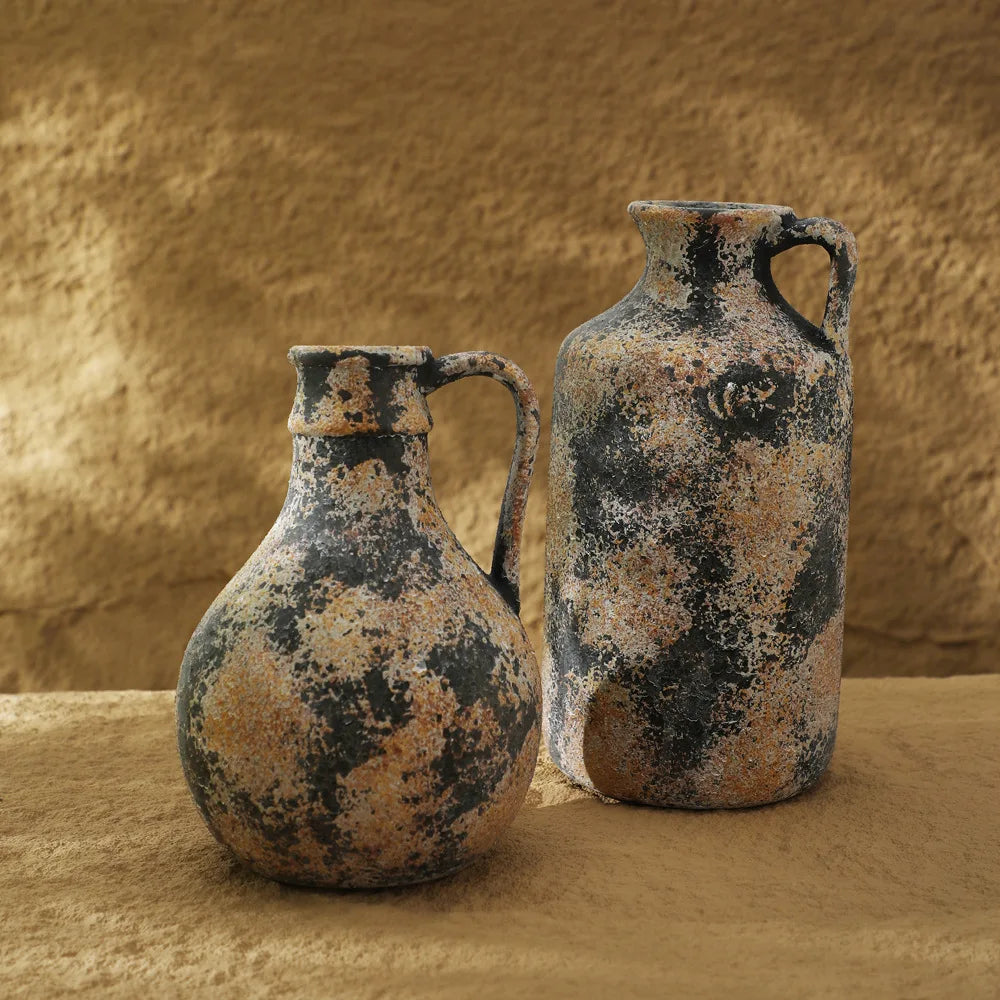 Rustic Nordic Ceramic Vase for Dried Pampas Grass, Vases, Leira Earthenware Flowers