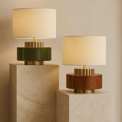 Translation missing: de.Handmade Ceramic Pottery Table Lamp for Home Decor, Lamps, Leireld Artisan Vintage