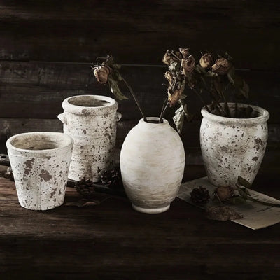 Translation missing: de.Leirvik Artisan Ceramic Vase for Nordic Home Decor, Vases, Rustic Handmade
