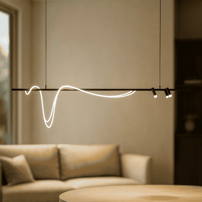 Translation missing: de.Linne Dimmable Linear LED Suspension Pendant Light, Large, Ceiling Fixtures